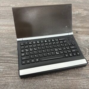 IOGEAR Multimedia Mini Wireless Keyboard GKM571R Black Trackball Handheld